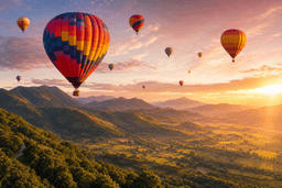 Pinterest video preview thumbnail showing a scenic landscape ready to download